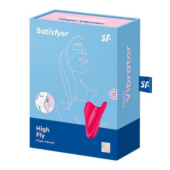 SATISFYER - VIBRATEUR DOIGTS HIGH FLY FUCHSIA – Image 4
