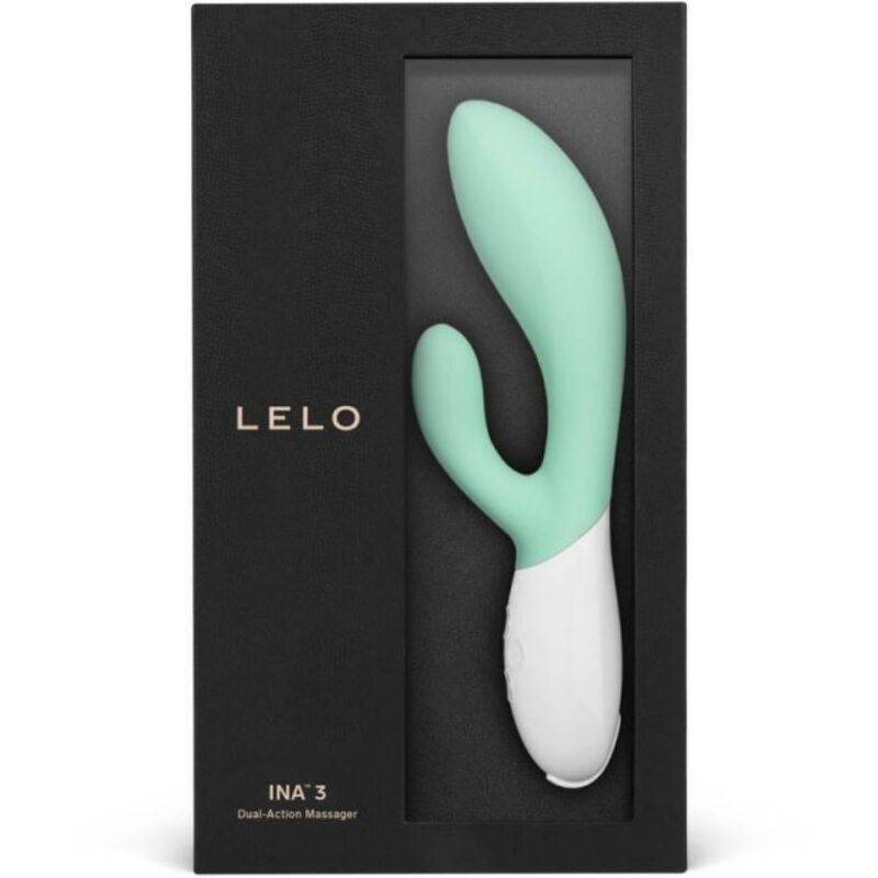 LELO - INA 3 VIBRATEUR VERT LAPIN LUXE AUX ALGUES – Image 5
