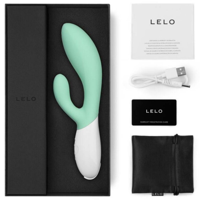 LELO - INA 3 VIBRATEUR VERT LAPIN LUXE AUX ALGUES – Image 4