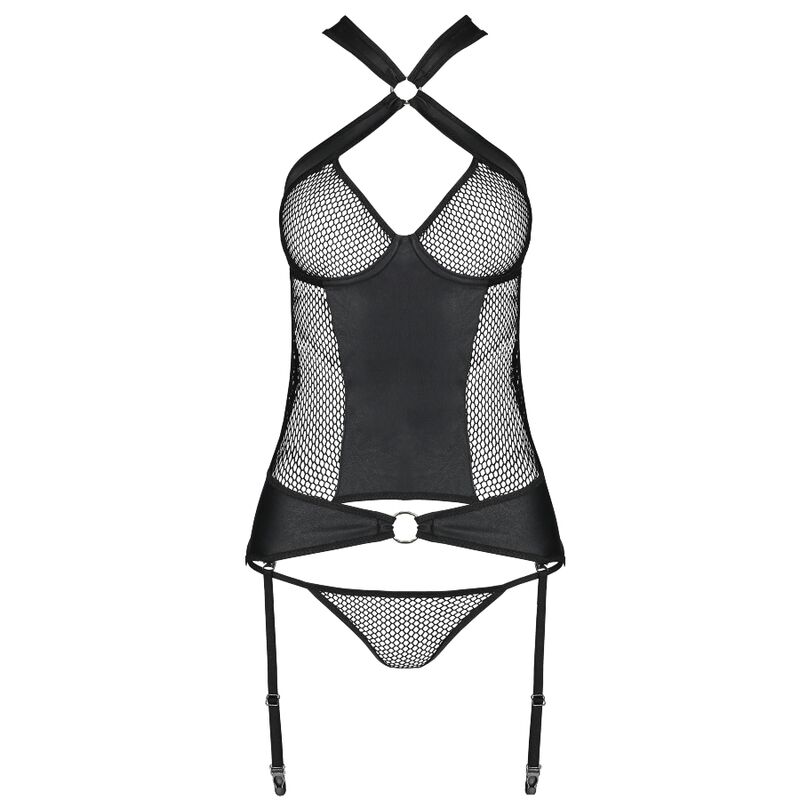 PASSION - AMANDA CORSET CUERO ECOLOGICO L/XL – Image 4
