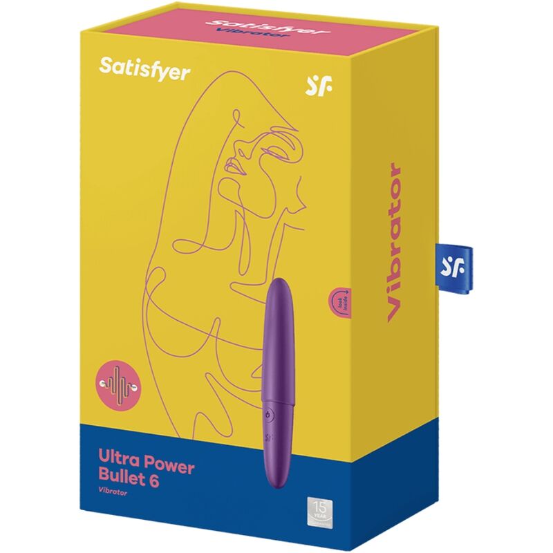 SATISFYER - ULTRA POWER BULLET 6 VIOLET – Image 3