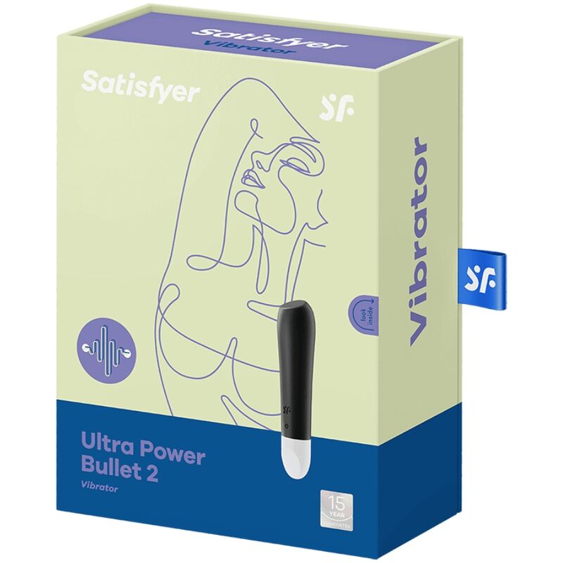 SATISFYER - ULTRA POWER BULLET 2 NOIR – Image 3