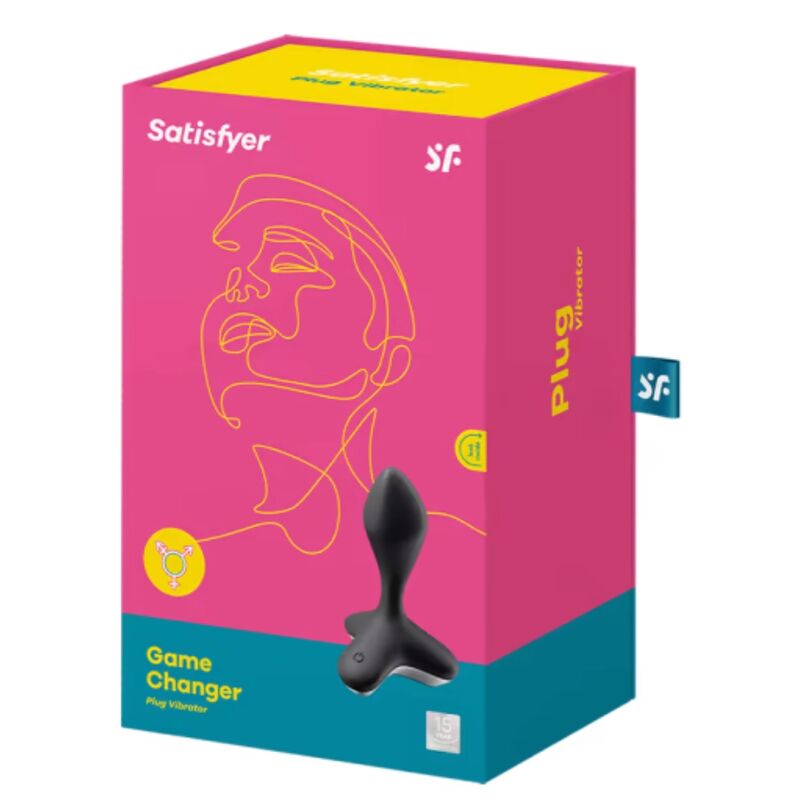 SATISFYER - GAME CHANGER PLUG VIBRADOR ROSA – Image 5