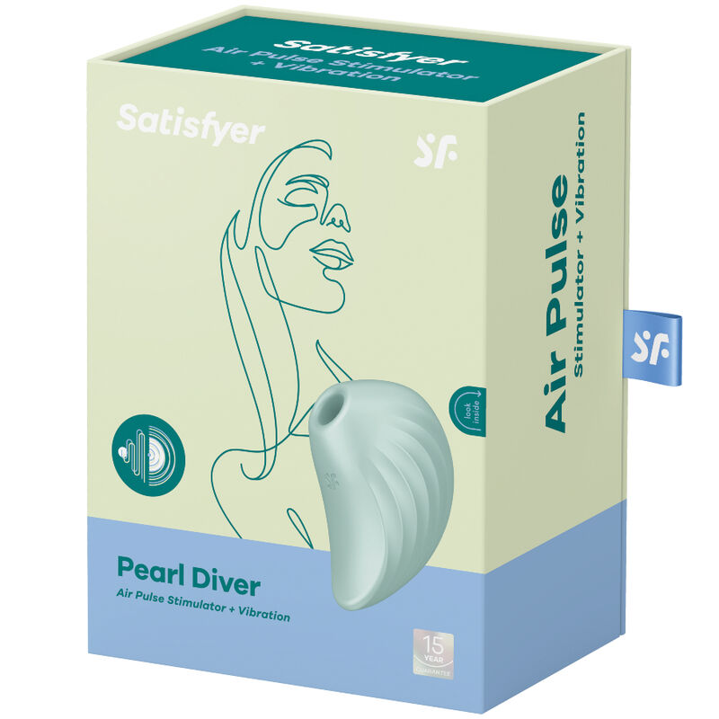 SATISFYER - PEARL DIVER ESTIMULADOR Y VIBRADOR VIOLETA – Image 4