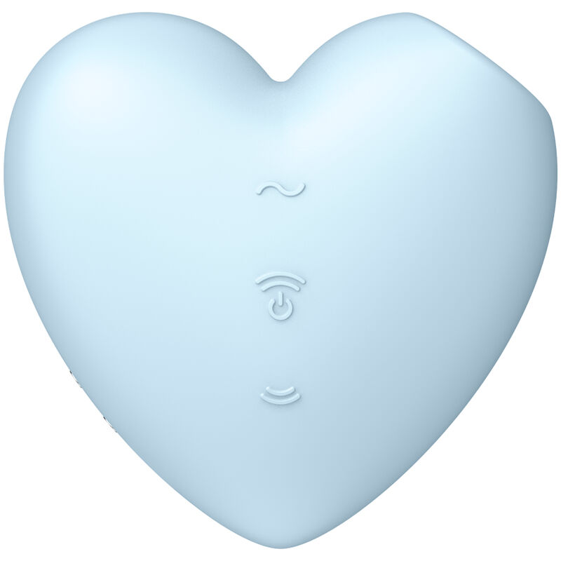 SATISFYER - CUTIE HEART ESTIMULADOR Y VIBRADOR AZUL – Image 2
