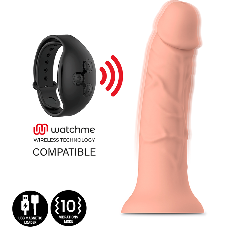 MYTHOLOGY - ASHER ORIGINAL DILDO M - VIBRATEUR COMPATIBLE AVEC LA TECHNOLOGIE SANS FIL WATCHME – Image 4