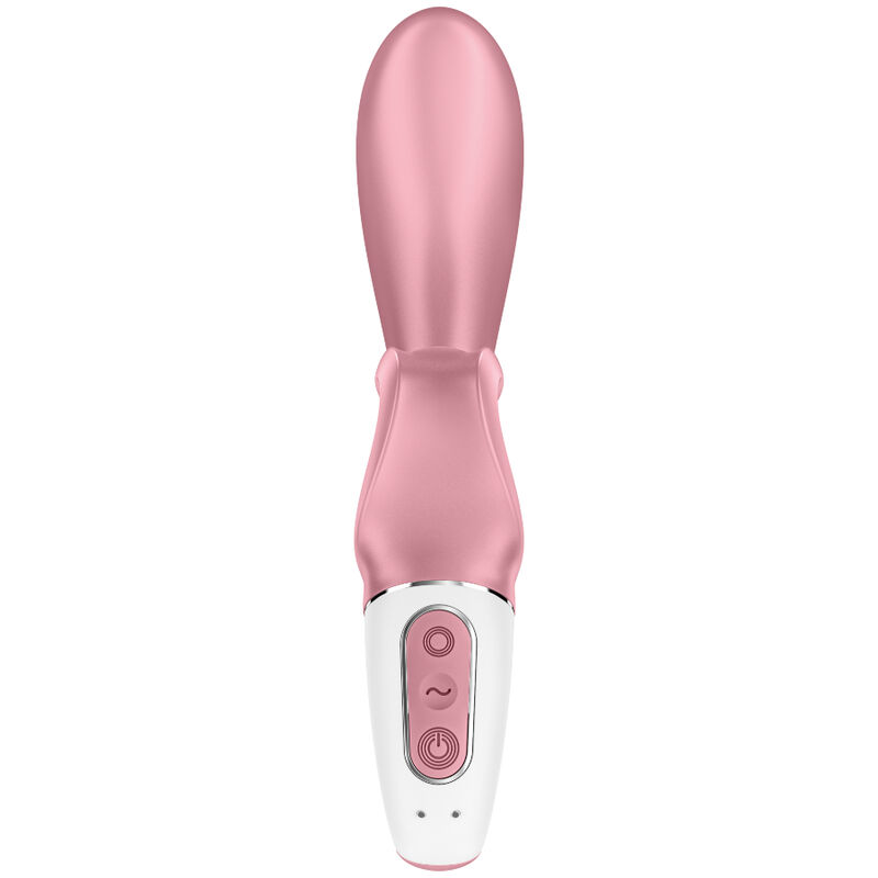 SATISFYER - HUG ME VIBRADOR RABBIT APP AZUL – Image 3