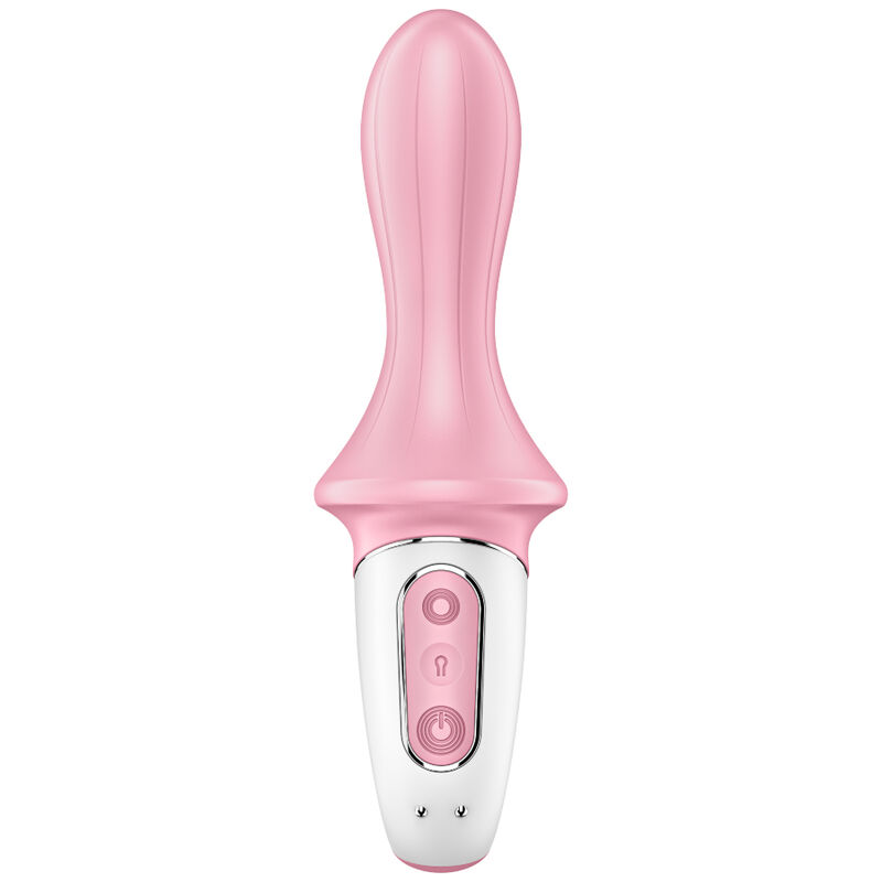 SATISFYER - AIR PUMP BOOTY 5+ VIBRATEUR ANAL GONFLABLE ROSE – Image 3