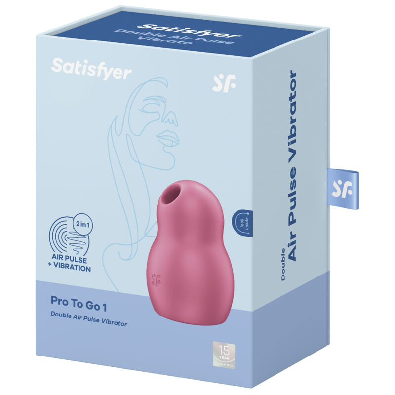 SATISFYER - PRO TO GO 1 ESTIMULADOR Y VIBRADOR DOBLE VERDE – Image 4