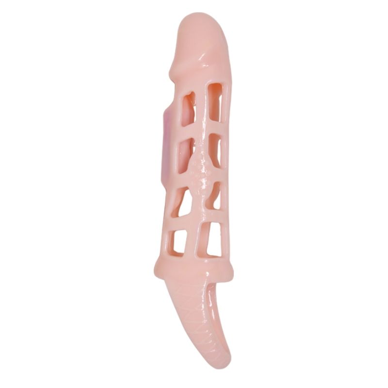 PRETTY LOVE - HOUSSE DEXTENSION DE PÉNIS HARRISON AVEC VIBRATION ET SANGLE 13.5 CM – Image 2