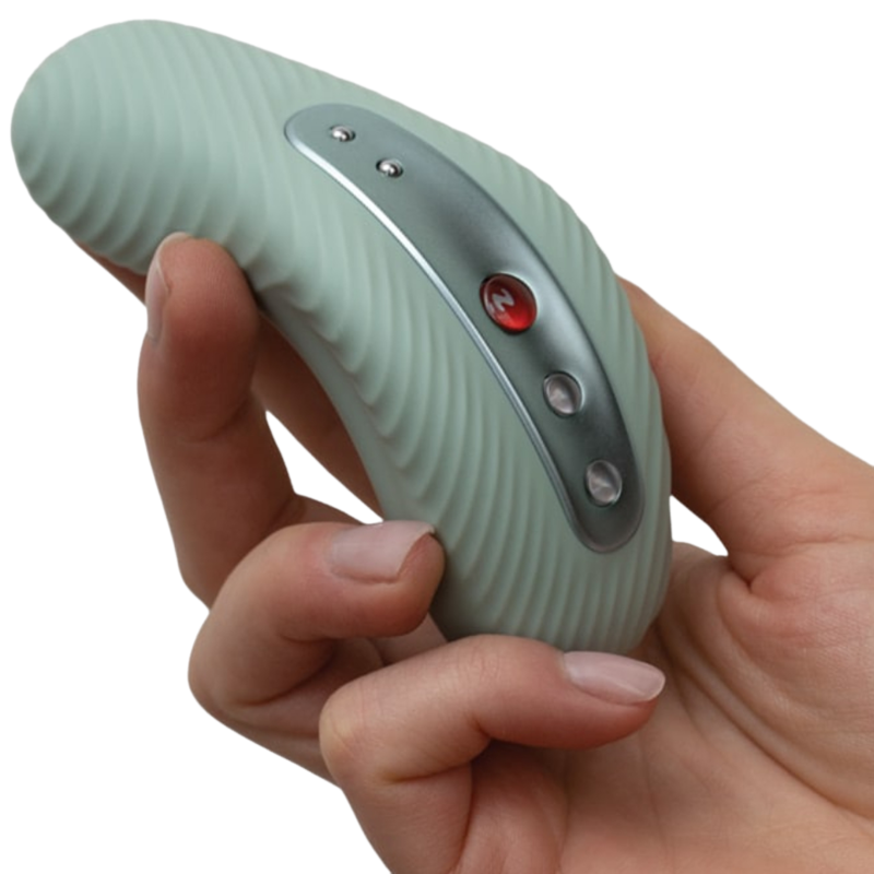 FUN FACTORY - LAYA III VIBRADOR LAY-ON CLITORIS RECARGABLE VERDE – Image 5