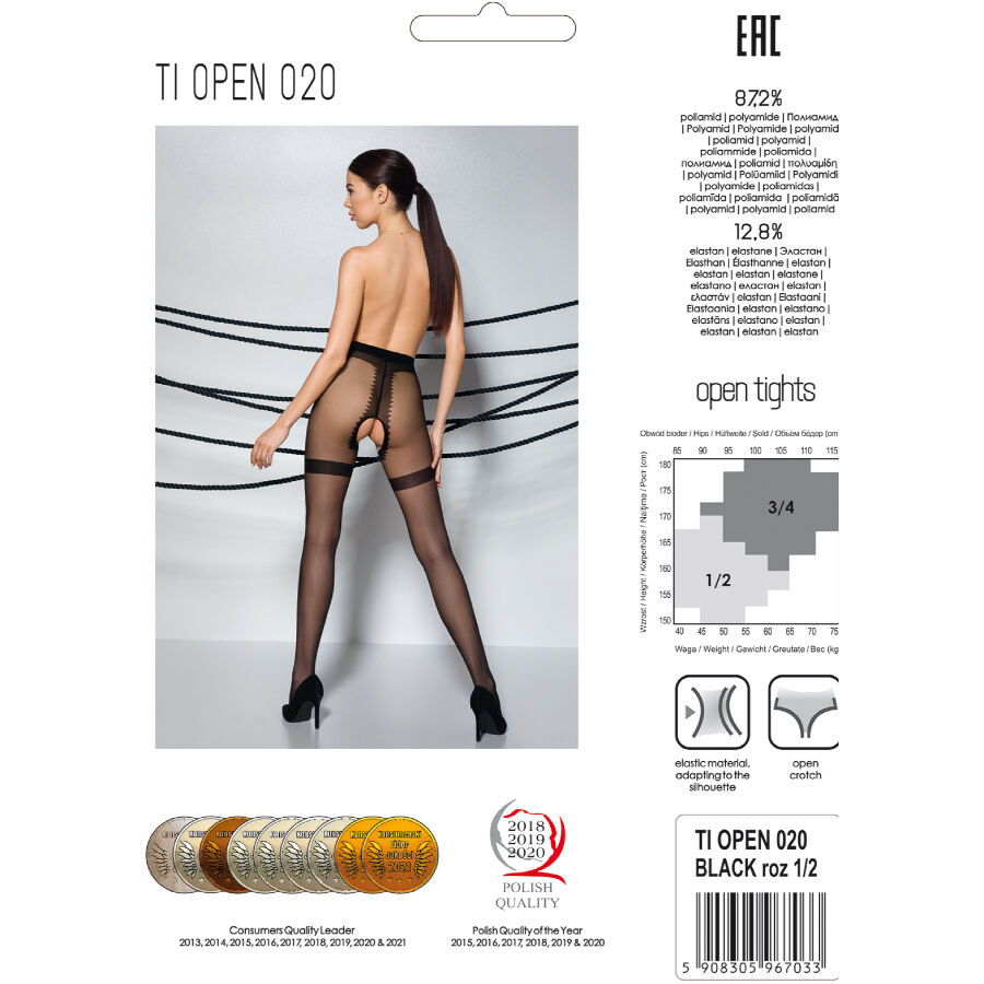 PASSION - TIOPEN 020 MEDIAS NEGRO 1/2 20 DEN – Image 5