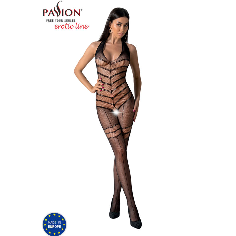 PASSION - BS100 BODYSTOCKING NEGRO TALLA UNICA – Image 3