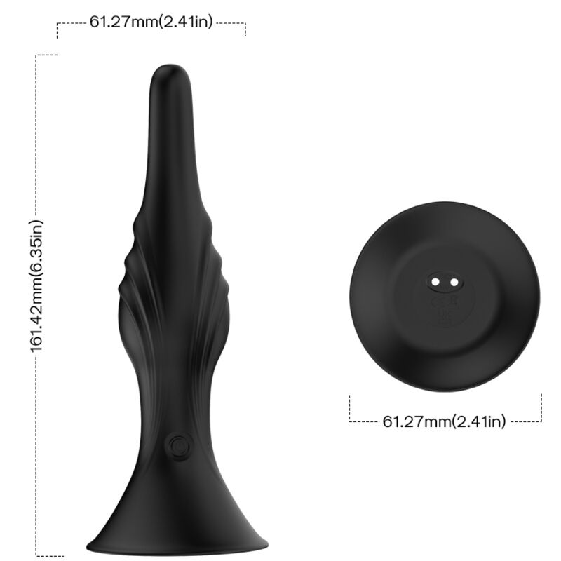 ARMONY - VIBRATEUR PLUG ANAL TÉLÉCOMMANDE NOIR – Image 3