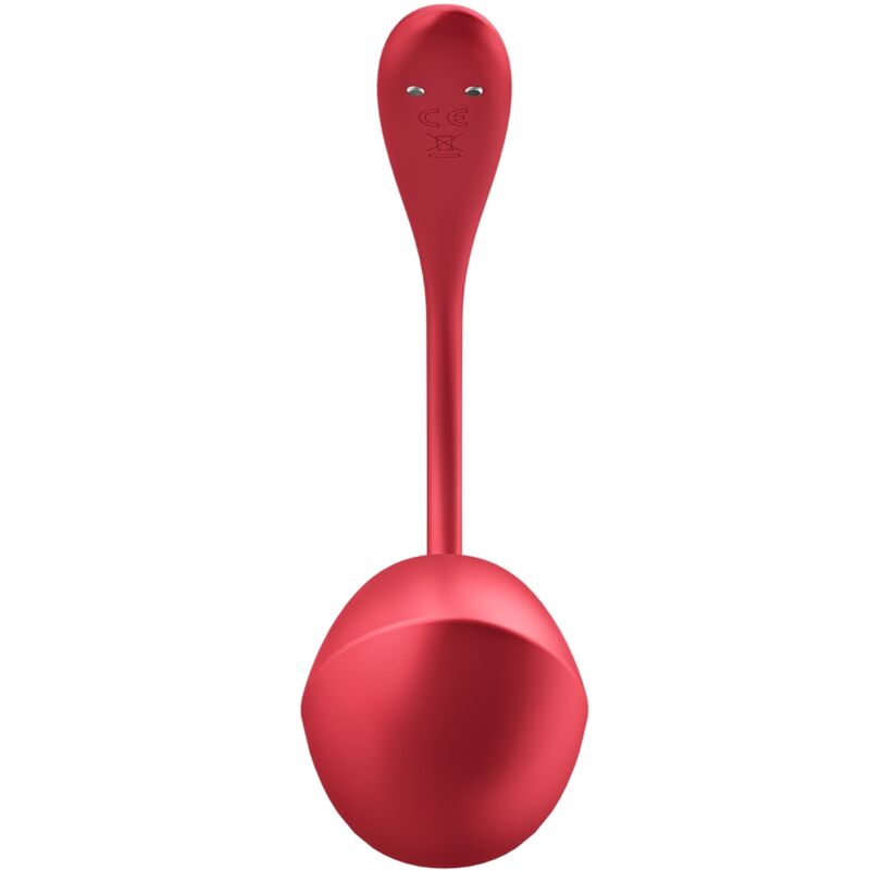 SATISFYER - SHINY PETAL STIMULATEUR À TÉLÉCOMMANDE À DISTANCE G POINT ROUGE APPLICATION GRATUITE – Image 3
