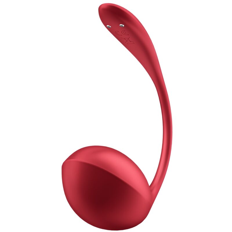 SATISFYER - SHINY PETAL STIMULATEUR À TÉLÉCOMMANDE À DISTANCE G POINT ROUGE APPLICATION GRATUITE – Image 4