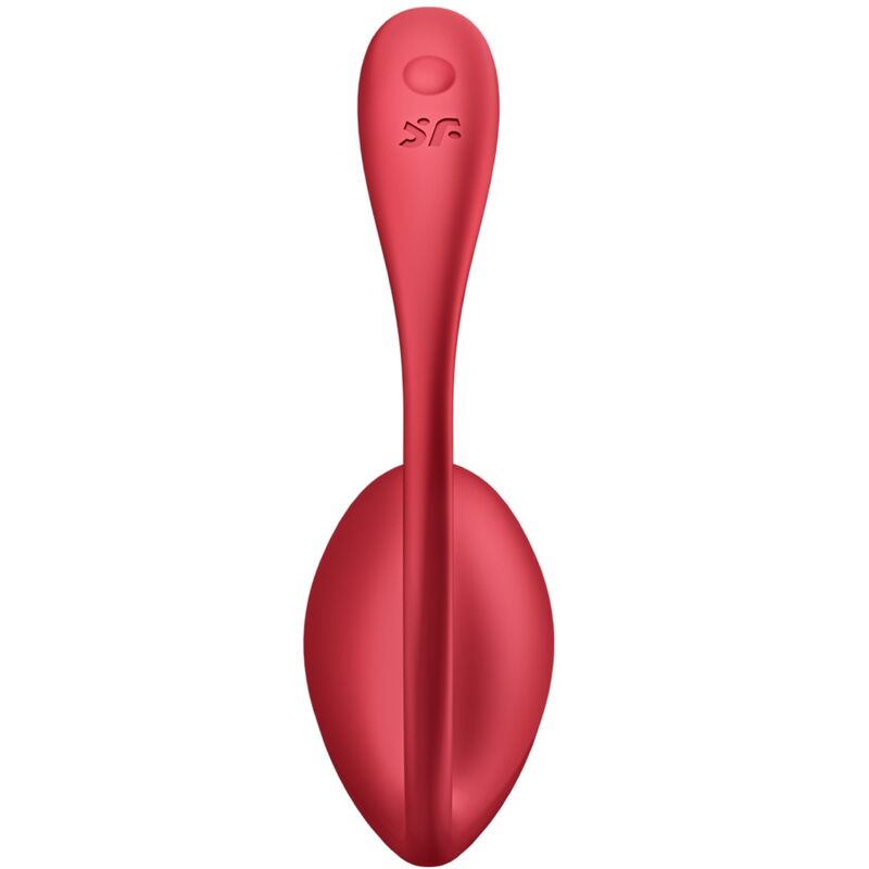 SATISFYER - SHINY PETAL STIMULATEUR À TÉLÉCOMMANDE À DISTANCE G POINT ROUGE APPLICATION GRATUITE – Image 5