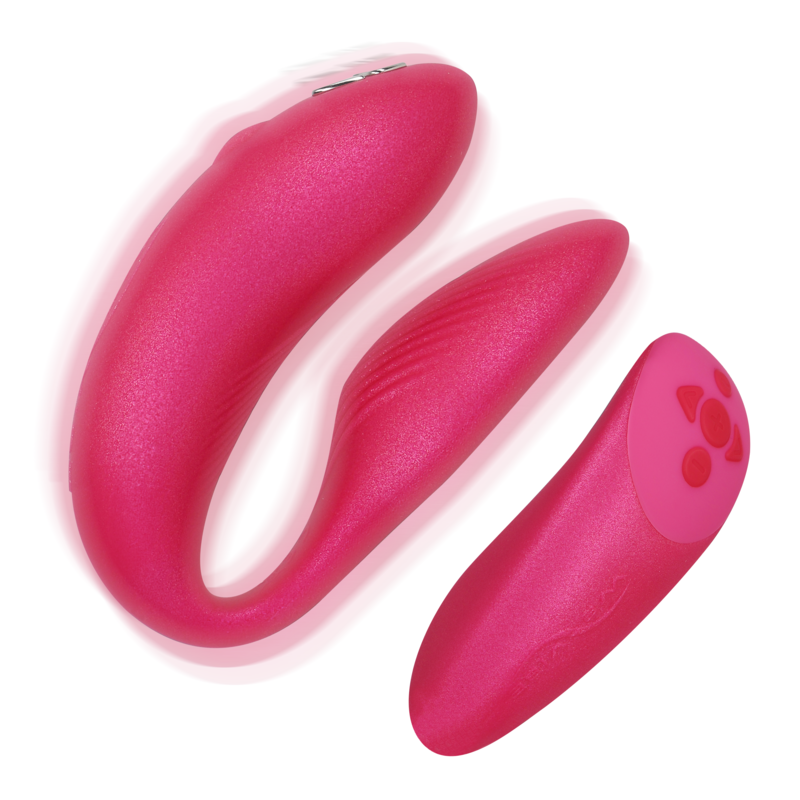 WE-VIBE - VIBRATEUR CHORUS POUR COUPLES AVEC COMMANDE DE SQUEEZE ROSE – Image 2