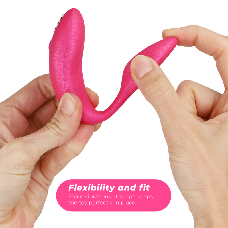 WE-VIBE - VIBRATEUR CHORUS POUR COUPLES AVEC COMMANDE DE SQUEEZE ROSE – Image 4