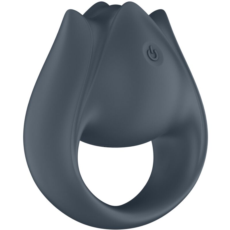 SATISFYER - PERFECT PAIR 2 MULTIVIBRATEUR 2 EN 1 ANNEAU PÉNIS ET STIMULATEUR DE DOIGTS GRIS – Image 5