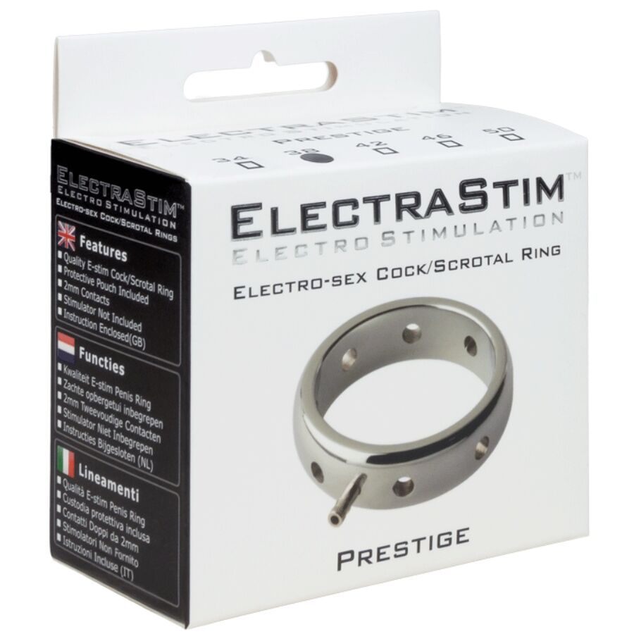ELECTRASTIM - ANNEAU PÉNIS ÉLECTROMAGNÉTIQUE PRESTIGE EN MÉTAL 38 MM – Image 4