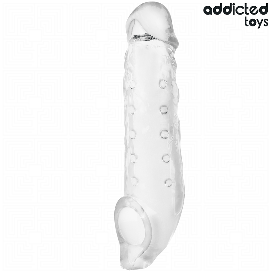ADDICTED TOYS - EXTENSION DE PÉNIS TRANSPARENTE TAILLE S 23 CM – Image 2