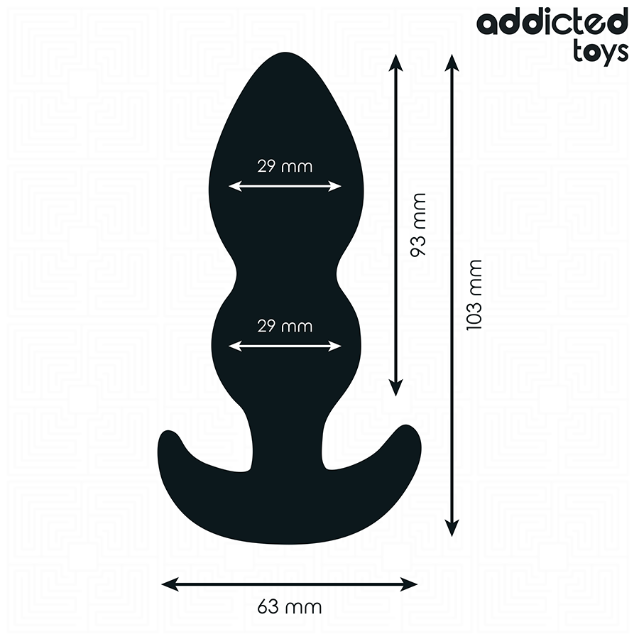 ADDICTED TOYS - PLUG ANAL TAILLE S 10,3 CM – Image 4