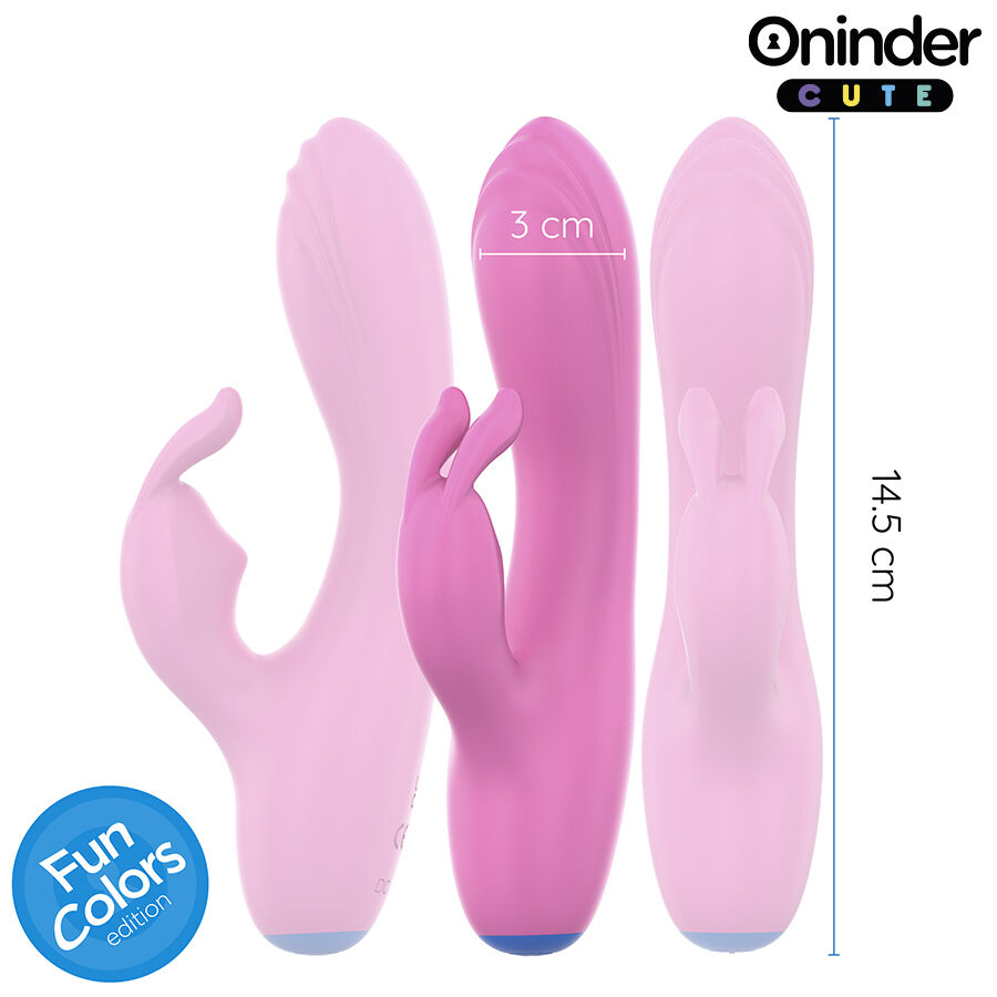 ONINDER CUTE - LOVE BUNNY VIBRATEUR POINT G CLITORIS - APPLICATION GRATUITE MONDIALE – Image 3