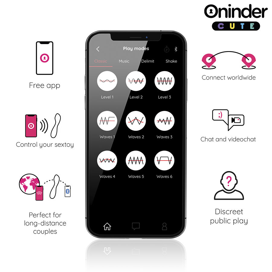 ONINDER CUTE - LOVE BUDDY MASTER VIBRATEUR POINT G - APPLICATION MONDIALE GRATUITE – Image 3