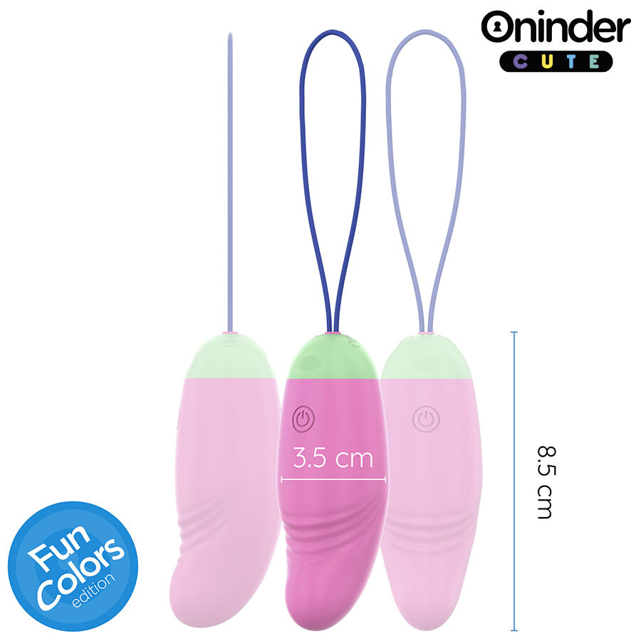 ONINDER CUTE - ŒUF VIBRO-ROTATIF 360° EN SILICONE - APPLICATION GRATUITE DANS LE MONDE ENTIER – Image 4