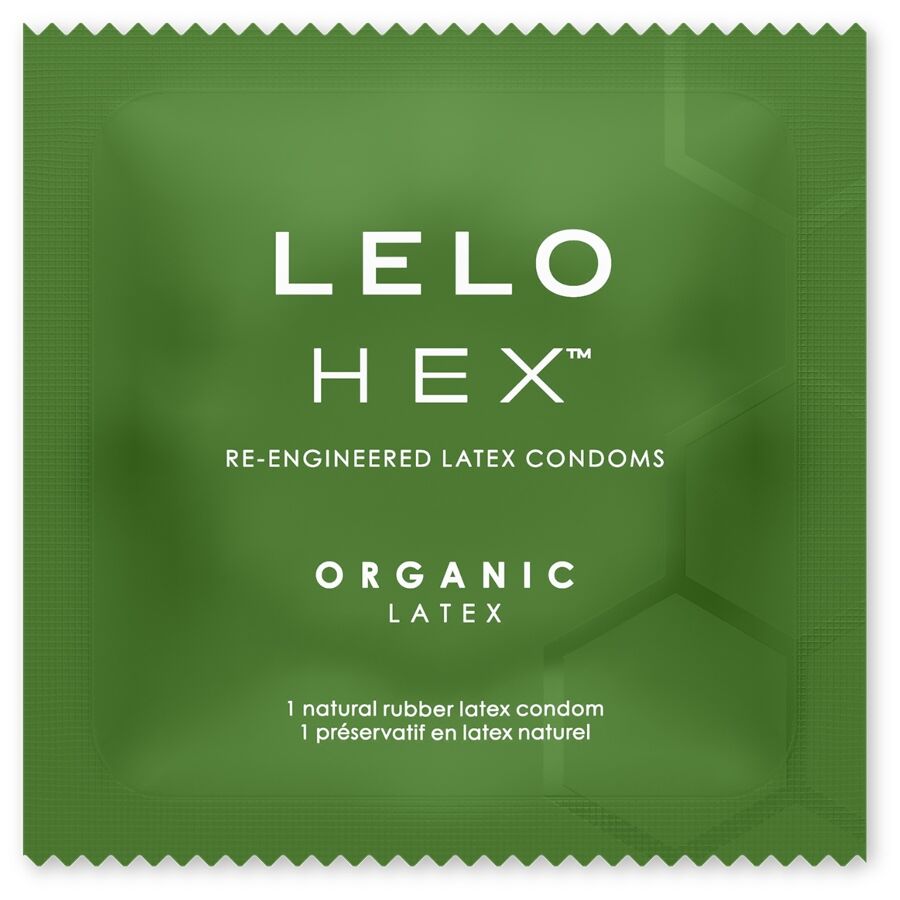 LELO - HEX BOÎTE DE PRÉSERVATIFS BIOLOGIQUES 3 UNITÉS – Image 2