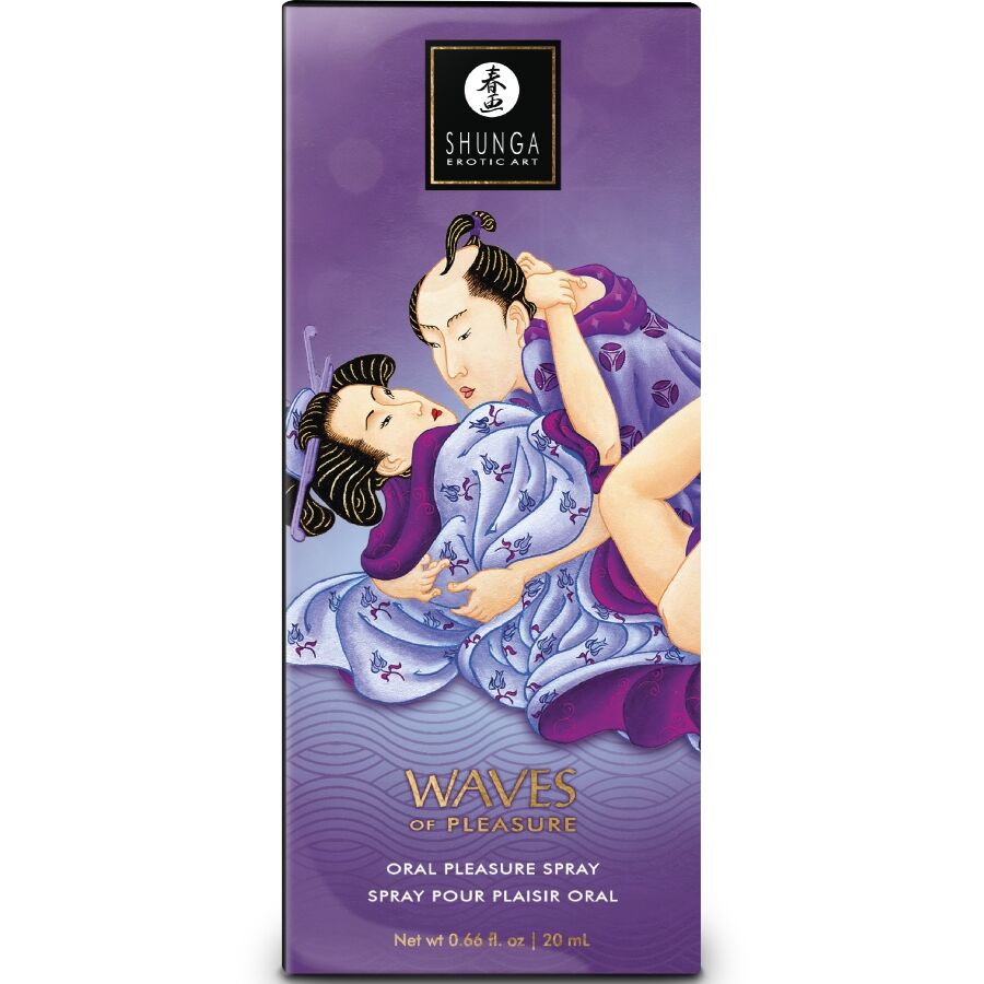 SHUNGA - WAVES PLAISIR SPRAY ORAL SÉDUCTEUR FRUITS EXOTIQUES 20 ML – Image 3