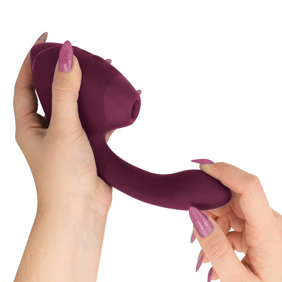 WOMANIZER - DUO NEXT STIMULATEUR CLITORIAL ET DE POINT G DOUBLE ROSE FOYER – Image 4