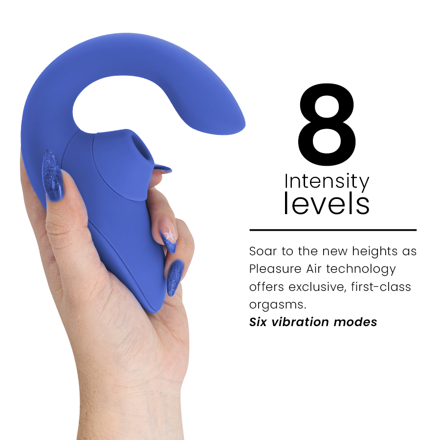 WOMANIZER - VIBRATEUR STIMULATEUR BLEU VIBRANT BLEU – Image 5
