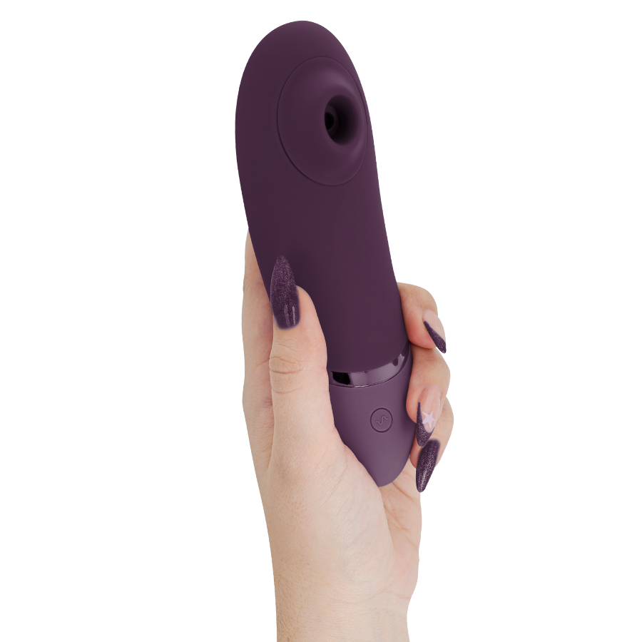 WOMANIZER - STIMULATEUR CLITORIAL SUIVANT VIOLET FONCÉ – Image 4
