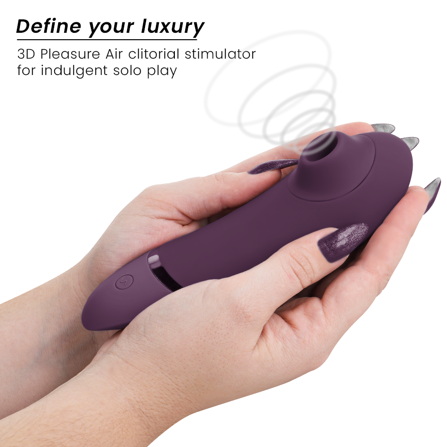 WOMANIZER - STIMULATEUR CLITORIAL SUIVANT VIOLET FONCÉ – Image 3