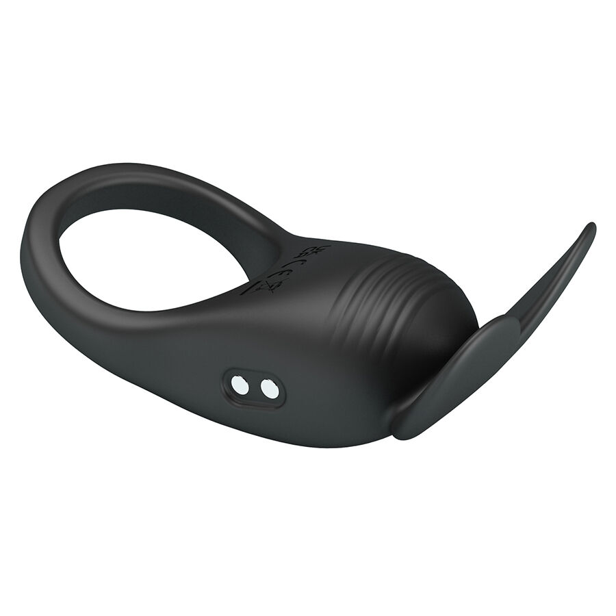 PRETTY LOVE - CARLTON ANNEAU PÉNIS AVEC STIMULATEUR CLITORIAL – Image 5