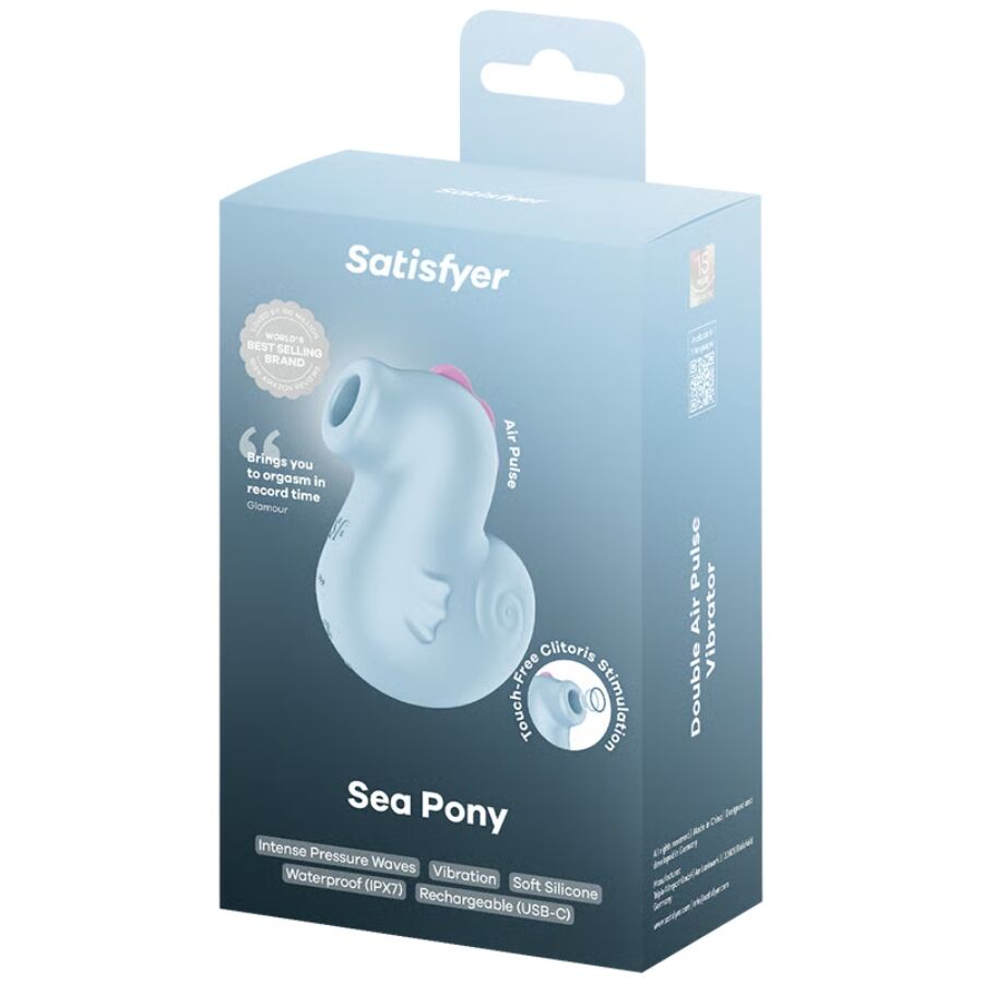 SATISFYER - SEA PONY VIBRADOR ESTIMULADOR AIR PULSE – Image 5