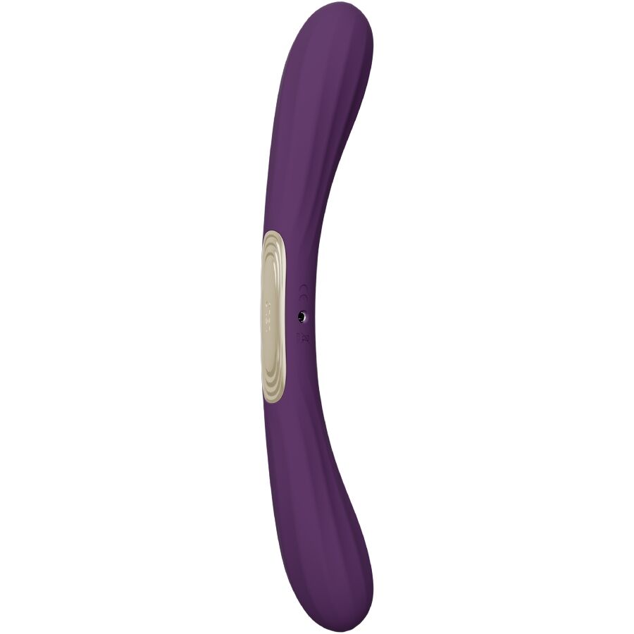 LELO - BOOMERANG VIBRATEUR À DOUBLE EXTRÉMITÉ VIOLET