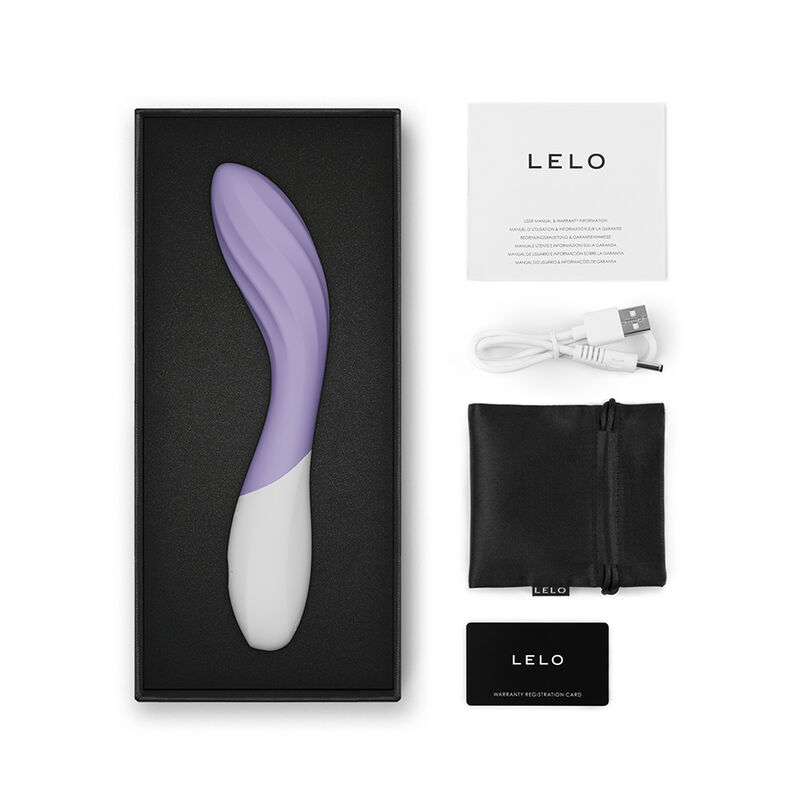 LELO - MONA TWIST VIBRATEUR POINT G RECHARGEABLE CONTRÔLÉ PAR APPLICATION LAVANDE – Image 5