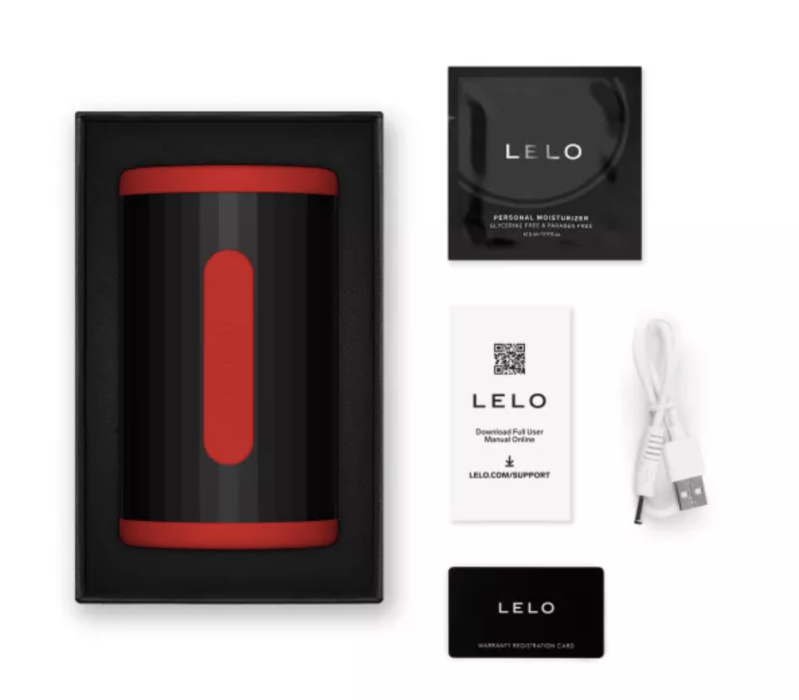 LELO - F2S DOUBLE SONIC STROKER MÂLE AVEC DOUBLE STIMULATION SONIQUE ROUGE – Image 5