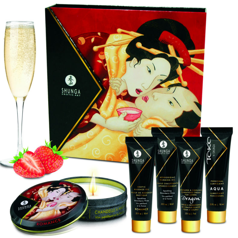 SHUNGA - KIT SECRET GEISHA FRAISES ET CAVA – Image 3