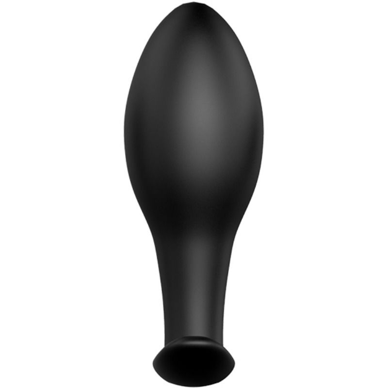 PRETTY LOVE - PLUG ANAL FORME DANCRE SILICONE 12 MODES DE VIBRATION NOIR – Image 4