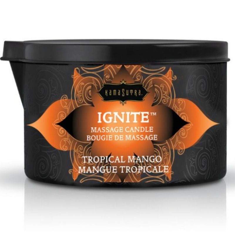 KAMASUTRA - BOUGIE DE MASSAGE MANCHE TROPICAL 170 GR – Image 2