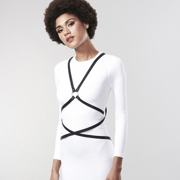 BIJOUX INDISCRETS MAZE - HARNAIS MULTI-VOIES NOIR – Image 3