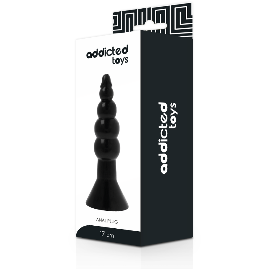 ADDICTED TOYS - PLUG ANAL 17 CM NOIR – Image 3