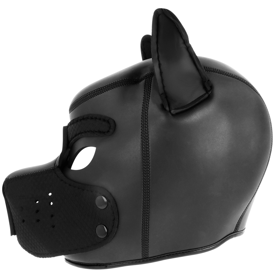 DARKNESS - MASQUE POUR CHIEN EN NÉOPRÈNE AVEC MUSEAU AMOVIBLE M – Image 2