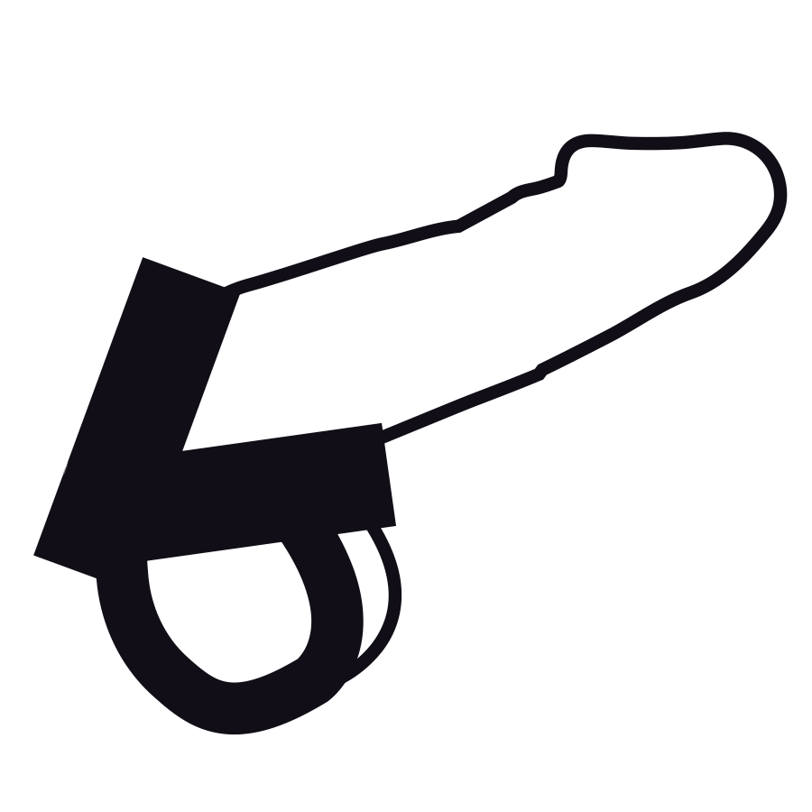 DARKNESS - ANNEAU CUTANÉ POUR PÉNIS ET TESTICULES – Image 4