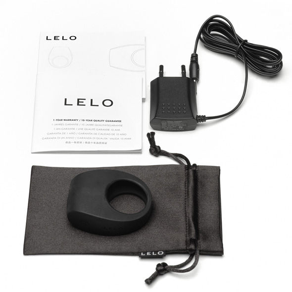 LELO - ANNEAU VIBRATEUR TOR II NOIR – Image 4