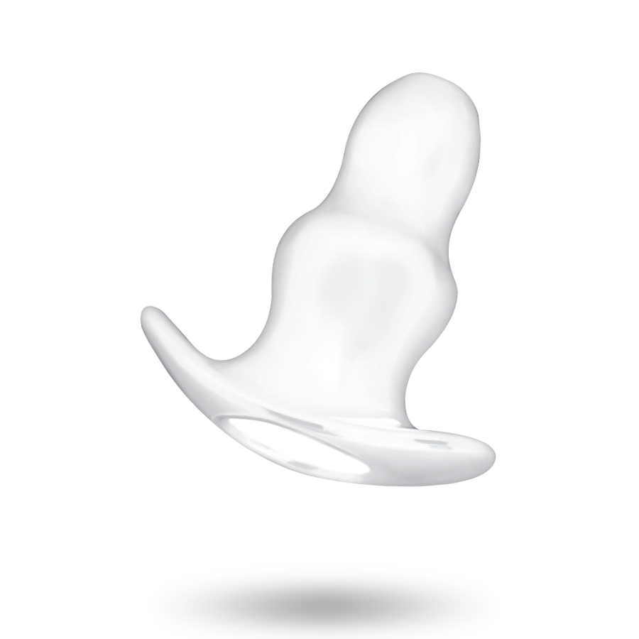 ADDICTED TOYS - DILATATEUR ANAL MOYEN 9.5 CM - TRANSPARENT – Image 3